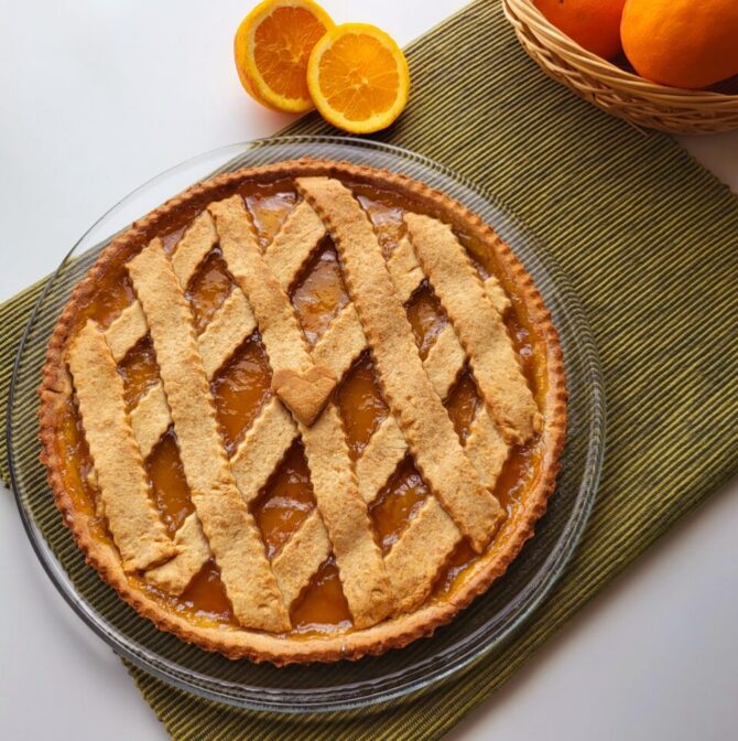 Crostata con Marmellata di Arance di Pernambucco: Un Dolce da Sogno